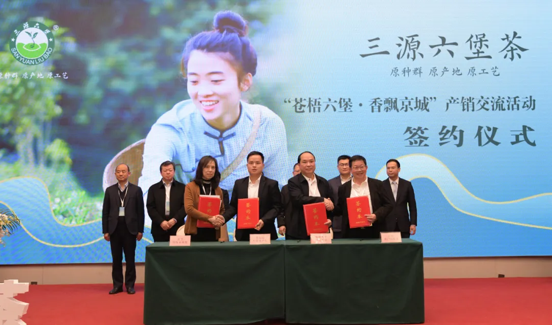  集团应邀参加2024年广西特色食品 (北京 )产销对接会暨 “好水泡好茶” 品牌宣传推广活动 